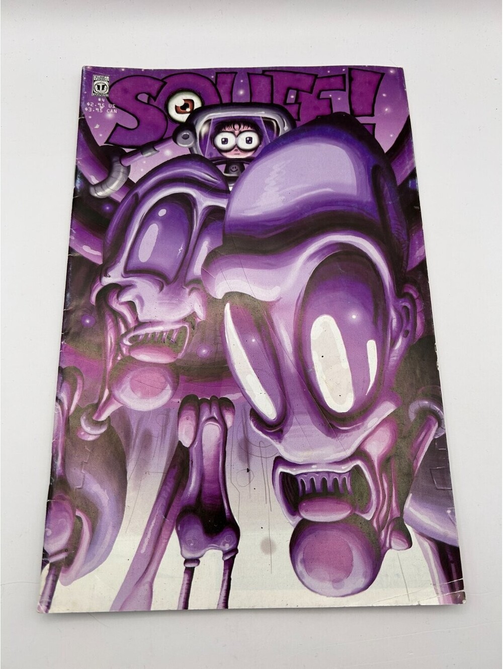 Squee! #4 Comic Book Jhonen Vasquez SLG 1998 Final Issue Invader Zim Creator